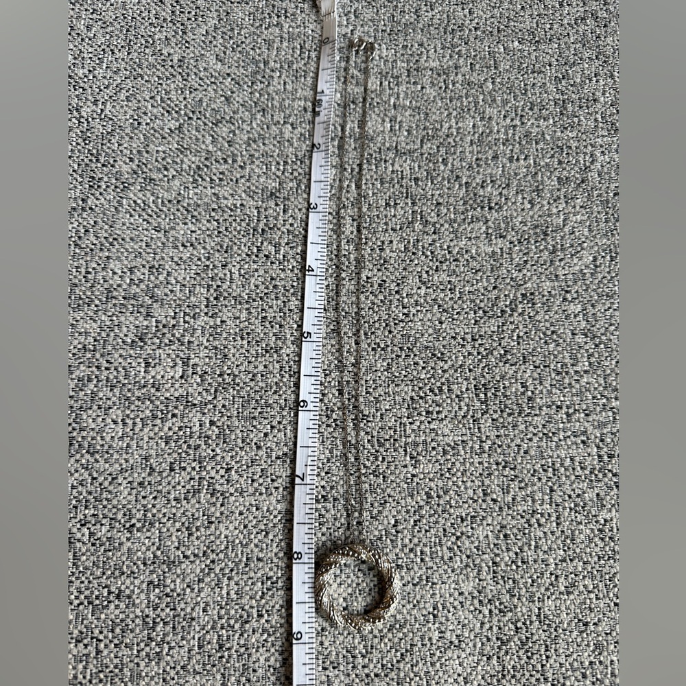Y2K ✨ Silver & Rhinestone Necklace - Picture 3 of 8